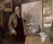 William Merritt Chase Self-Portrait oil painting on canvas